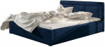 Lova dvigulė Belluno Kronos 09, 160 x 200 cm, tamsiai mėlyna sp., be čiužinio