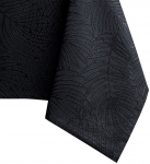 Staltiesė kvadratinė Restilo Gaia, juoda, 100 x 100 cm