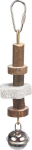 Žaisliukas pauk&scaron;čiams Trixie Natural Living, 16 cm x 3.8 cm x 3.8 cm