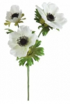 Dirbtinė gėlė 392, balta sp., 56 cm x 10 cm