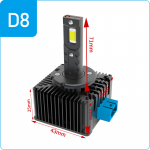 Automobilio lemputė, led, juoda sp., 12 V