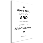 Reprodukcija Artgeist Quote - Muhammad Ali, m-a-1008-b-a, 20 cm x 30 cm