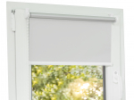 Ritininė užuolaida Mini SV-04 SV-04, balta sp./sidabro sp. i&scaron;orė, 35 cm x 150 cm