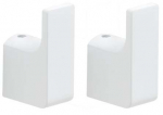 Kabliukas Gedy Pirenei, 53 mm x 33 mm x 53 mm, balta