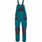 Darbinis puskombinezonis vyrams Fridrich & Fridrich Hans, antracito sp./žalia sp., 58 dydis