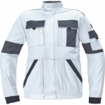 Darbinis &scaron;varkas vyrams Cerva Max Summer, balta sp./pilka sp., 56 dydis