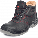 Darbo batai vyrams Fridrich & Fridrich Mainz SC-03-002 S1 CI SRC, be aulo, su pa&scaron;iltinimu, juoda, 44 dydis