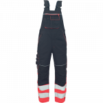 Darbinis puskombinezonis vyrams Cerva Knoxfield HVPS DW, raudona sp./pilka sp., 60 dydis