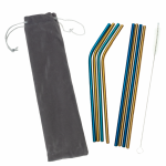 Daugkartinio naudojimo &scaron;iaudeliai su valymo &scaron;epetėliu, 22 cm, metalas, 8 vnt.