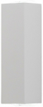 Sieninis lauko &scaron;viestuvas Nowodvorski Lens, 2W, LED, IP54, balta sp., 4.5 cm x 17 cm