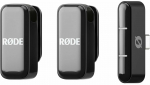 Mikrofonų rinkinys R&oslash;de Wireless Micro, juoda sp.