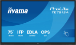Monitorius Iiyama ProLite TE7513A-B1AG, IPS, 60 Hz, 4K UHD, 75"