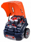 Žaislinis meistro įrankių rinkinys, variklis Motor Monster ZA5738, oranžinė sp.