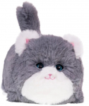Žaislinis gyvūnas katė Tm Toys HuggyLuv 02217, pilka sp.