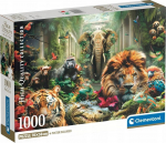 Dėlionė Clementoni Compact Mystic Jungle 39987, 50 cm x 70 cm, 1000 vnt., įvairių spalvų
