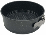 Torto ir kekso kepimo forma Kinpow KH 1542, juoda sp., 18 cm x 18 cm
