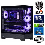 Stacionarus kompiuteris Intop RM69057NS Intel Core Ultra 7, DDR5 16 GB, SSD 1 TB, Nvidia GeForce RTX5070Ti 16 GB GDDR7