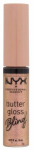 Lūpų blizgis NYX Professional Makeup Butter Gloss Bling, 8 ml, bring the bling sp., 01