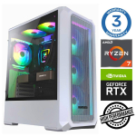 Stacionarus kompiuteris Intop RM75812NS AMD Ryzen 7 5700X, DDR4 32 GB, SSD+HDD 1 TB 4 TB, Nvidia GeForce RTX3050 6 GB GDDR6