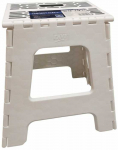 Lauko taburetė Ravi Alex II, balta sp., 32 cm x 40 cm x 39 cm