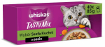 &Scaron;lapias kačių maistas Whiskas Tasty Mix Chef&rsquo;s Selection in Sauce, 0.085 kg, 40 vnt.