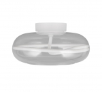 &Scaron;viestuvas lubų Trio 637810131, LED, 1 x 26 W, skaidri sp.