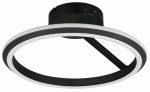 &Scaron;viestuvas lubų Trio Amador, LED, 2300 - 4000 &deg;K, 1 x 34 W, juoda sp.