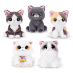 Žaislinis gyvūnas katė Zuru Pets Alive Smitten Kittens, (spalva/dizainas parenkami atsitiktine tvarka)