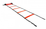 Greičio kopėčios Gymstick Speed Ladder 61077, 590 cm, 1.05 kg, juoda sp.