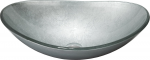 Vonios praustuvas Mexen Sonia 24145411, stiklas, 54 cm x 37 cm x 17 cm, sidabro sp.
