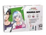 Kūrybos rinkinys, pie&scaron;imas Alpino Color Experience Manga Set