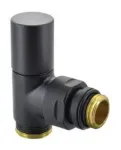 Kampinis ventilis Carlo Poletti Compact 24-19, kampinis, radiatoriams, 1/2''