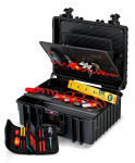 Įrankių dėžė Knipex Robust34 Electric, 00 21 36, 41.9 cm x 51 cm x 21.5 cm, juoda sp.