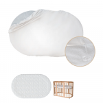 Vaiki&scaron;ko čiužinio užvalkalas Ingvart Smart, 150 cm x 100 cm, mink&scaron;tas