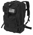 Turistinė kuprinė Trizand, juoda sp., 35 l