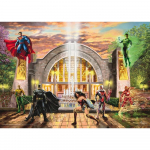 Dėlionė Schmidt Thomas Kinkade Studios: Dc Justices League - Hall Of Justice, 1000 vnt.