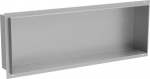 Įleidžiama sieninė lentyna Mexen X-Wall-NR, 10 cm x 20 cm x 60 cm, sidabro sp.