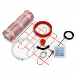 &Scaron;ildymo kilimėlis Thermoval TV TO 50/ 150/ 12/TVT 31 WiFi, 0.5 m x 24 m, 12 m&sup2;, 1800 W, 230 V