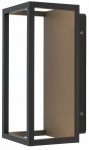 Sieninis lauko &scaron;viestuvas Nowodvorski Symmetry 8176, 7W, LED, IP54, grafito sp., 12.5 cm x 25 cm