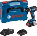 Akumuliatorinis smūginis gręžtuvas-suktuvas su akumuliatoriumi Bosch 06019K6105, 16 V, 4 Ah