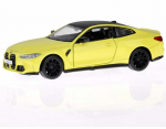 Žaislinis automobilis MSZ BMW M4 ZA4617, 1:32, geltona sp.
