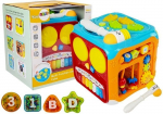 Lavinamasis kubas Lean Toys Multi Function, 21 cm, įvairių spalvų