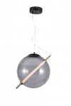 &Scaron;viestuvas kabinamas Domoletti KARA MD914097, LED, 3000 &deg;K, 1 x 6 W, juoda sp.