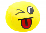 Pliu&scaron;inis žaislas Emoji, geltona sp., 9 cm