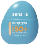 Priemonė įdegio priežiūrai veidui Sensilis Water Fluid Tinted SPF50+, 40 ml