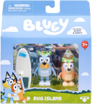 Figūrėlių rinkinys Tm Toys Bluey Rug Island, 2 vnt., įvairių spalvų