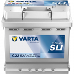 Akumuliatorius Varta SLI C22, 12 V, 52 Ah, 470 A