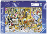Dėlionė Ravensburger Disney characters 174324, 153 cm x 101 cm, 5000 vnt., įvairių spalvų