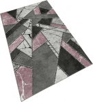 Kilimas Conceptum Hypnose W900, juoda/pilka/tamsiai pilka, 180 cm x 120 cm