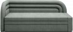 Sofa-lova Fabillo Touch 100, žalia sp., kairinė, 223 x 86 cm x 80 cm